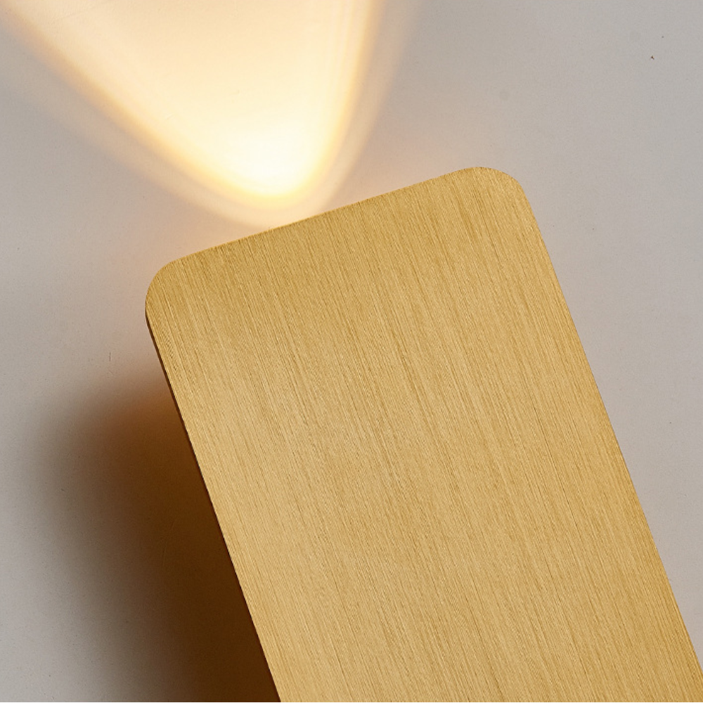 Modernist LED Wall Light with Warm White Up and Down Beams