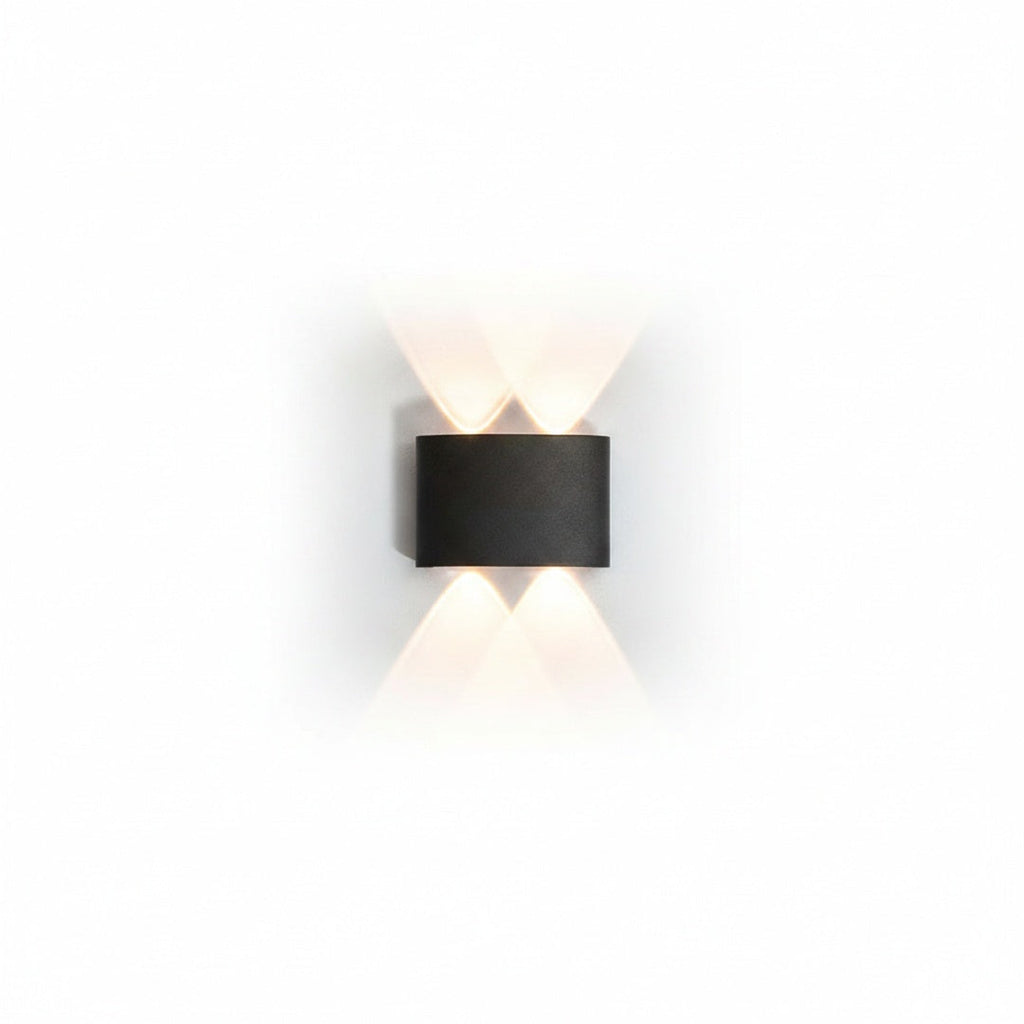 Indoor Outdoor LED Wall Light with Up and Down Beams, IP54