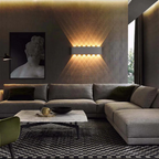 Indoor Outdoor LED Wall Light with Up and Down Beams, IP54