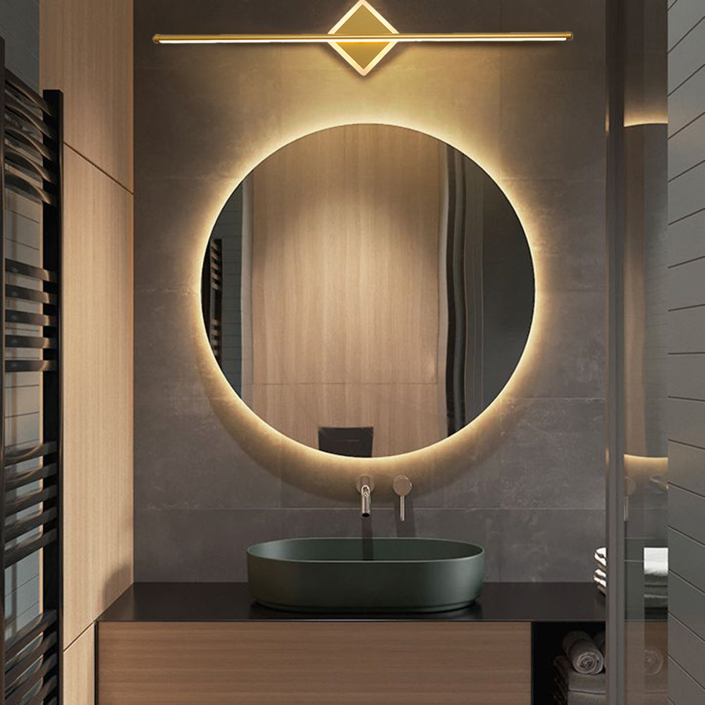 Linear LED Mirror Wall Light, IP44, Dimmable