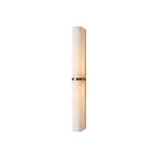 Minimalist Twin Cylinder Glass Wall Light, Integrated LED