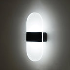 Modern LED Wall Light with Motion Sensor and Touch Switch