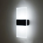 Modern LED Wall Light with Motion Sensor and Touch Switch