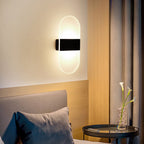 Modern LED Wall Light with Motion Sensor and Touch Switch