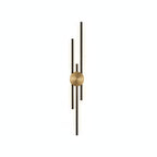 Three Bar Wall Light with Round Base, 18W 1440 Lumen LED