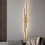 Three Bar Wall Light with Round Base, 18W 1440 Lumen LED