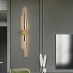 Three Bar Wall Light with Round Base, 18W 1440 Lumen LED