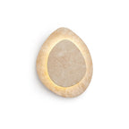 Travertine Stone Wall Light with Integrated Light Source