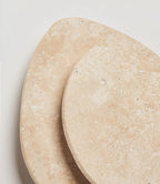 Travertine Stone Wall Light with Integrated Light Source