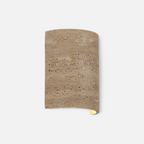 Travertine Wall Light, Up and Down Glow, IP65 Rated