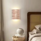 Travertine Wall Light, Up and Down Glow, IP65 Rated