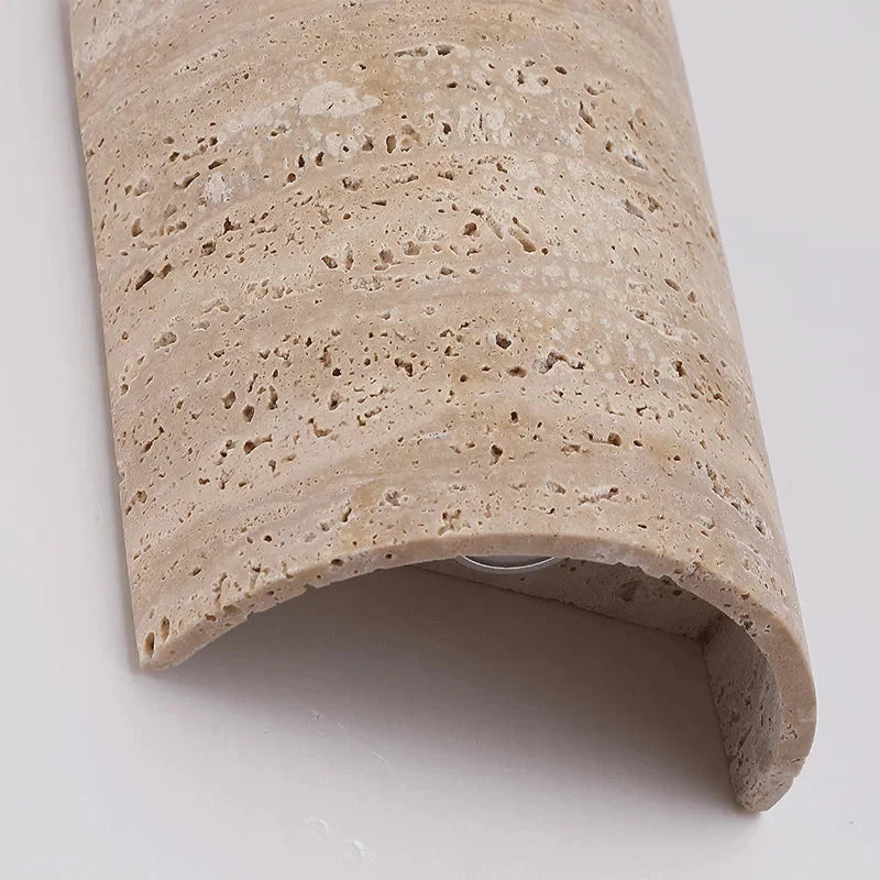Travertine Wall Light, Up and Down Glow, IP65 Rated