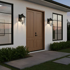 Retro Cage Outdoor Wall Lantern with Motion Sensor, IP54