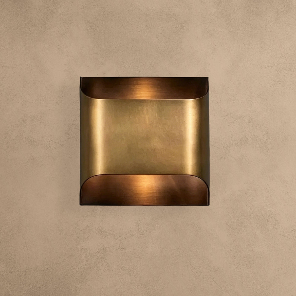 Art Deco Wall Light with Up and Down Light, Dimmable LED