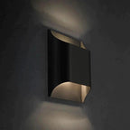 Art Deco Wall Light with Up and Down Light, Dimmable LED