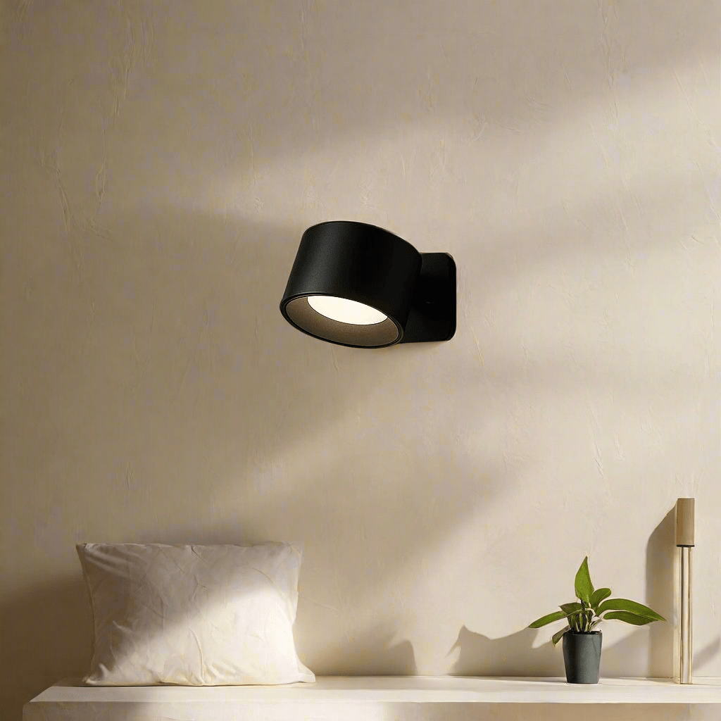 Cordless Wall Light with 360 Degree Head and USB-C Charging