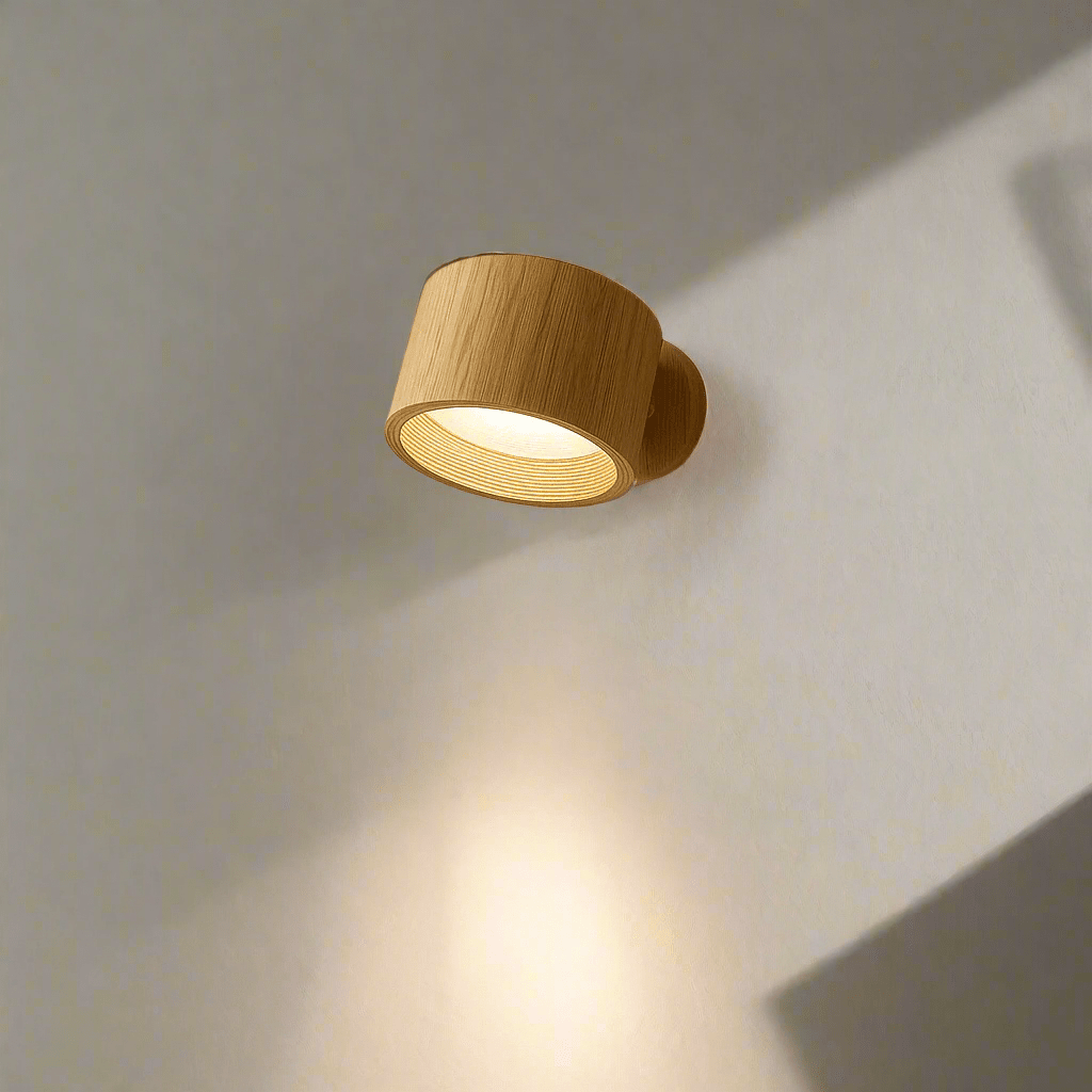 Cordless Wall Light with 360 Degree Head and USB-C Charging