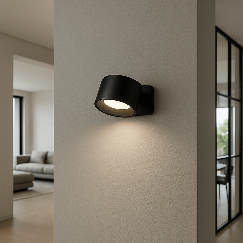 Cordless Wall Light with 360 Degree Head and USB-C Charging