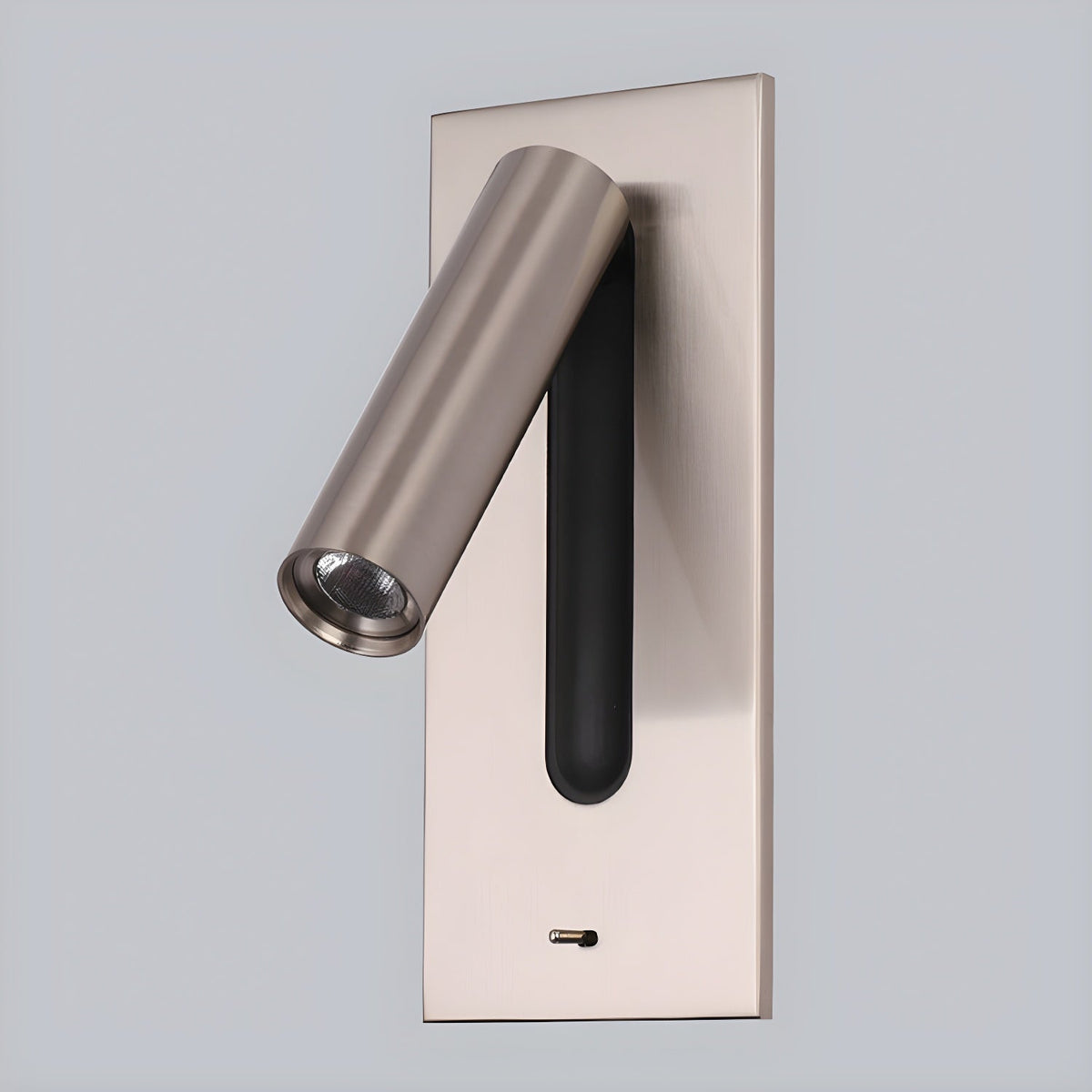 Minimalist LED Wall Light with Adjustable Head and Switch