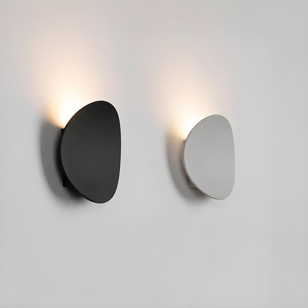 Minimalist Pebble Wall Light with Integrated 7W LED