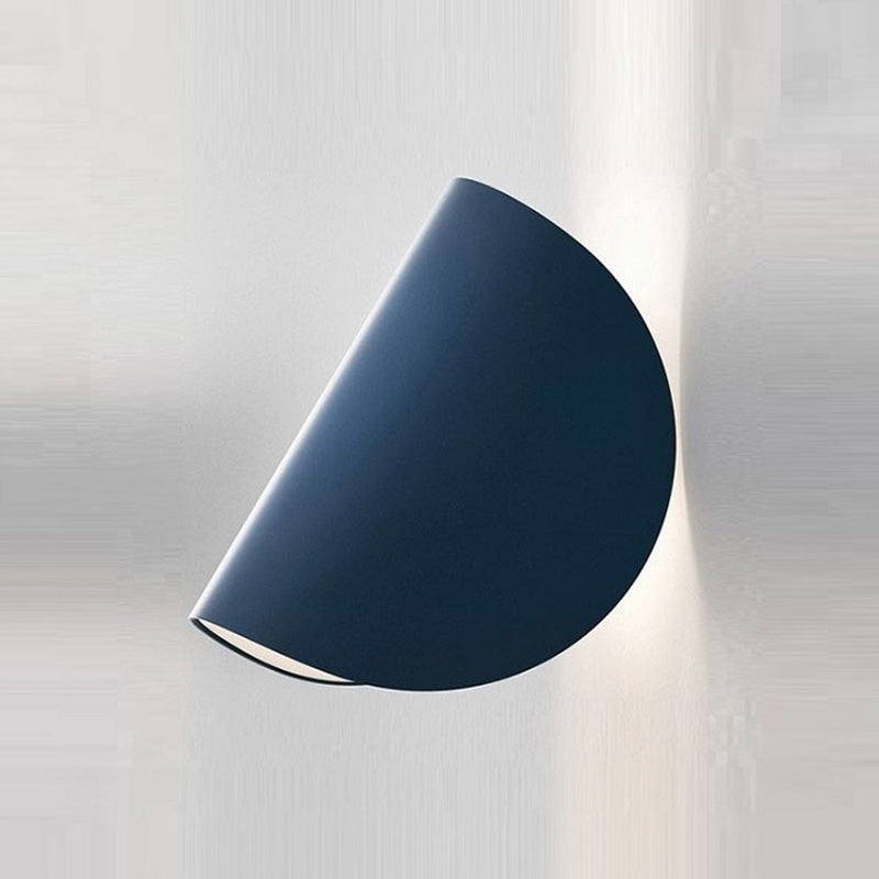 Geometric Metal Wall Light with Rotating LED Head