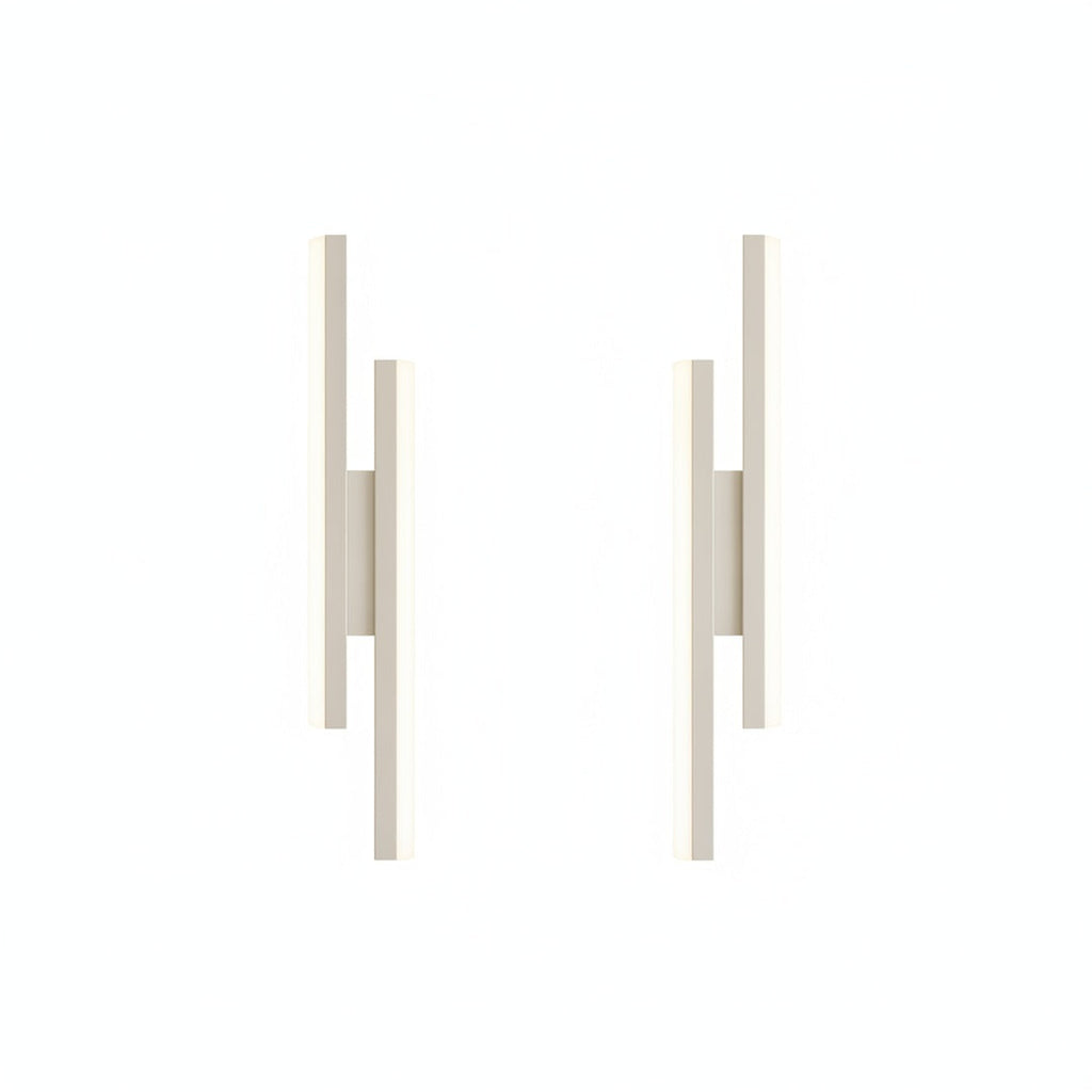 Minimalist Double Bar Wall Light, Colour Adjustable LED