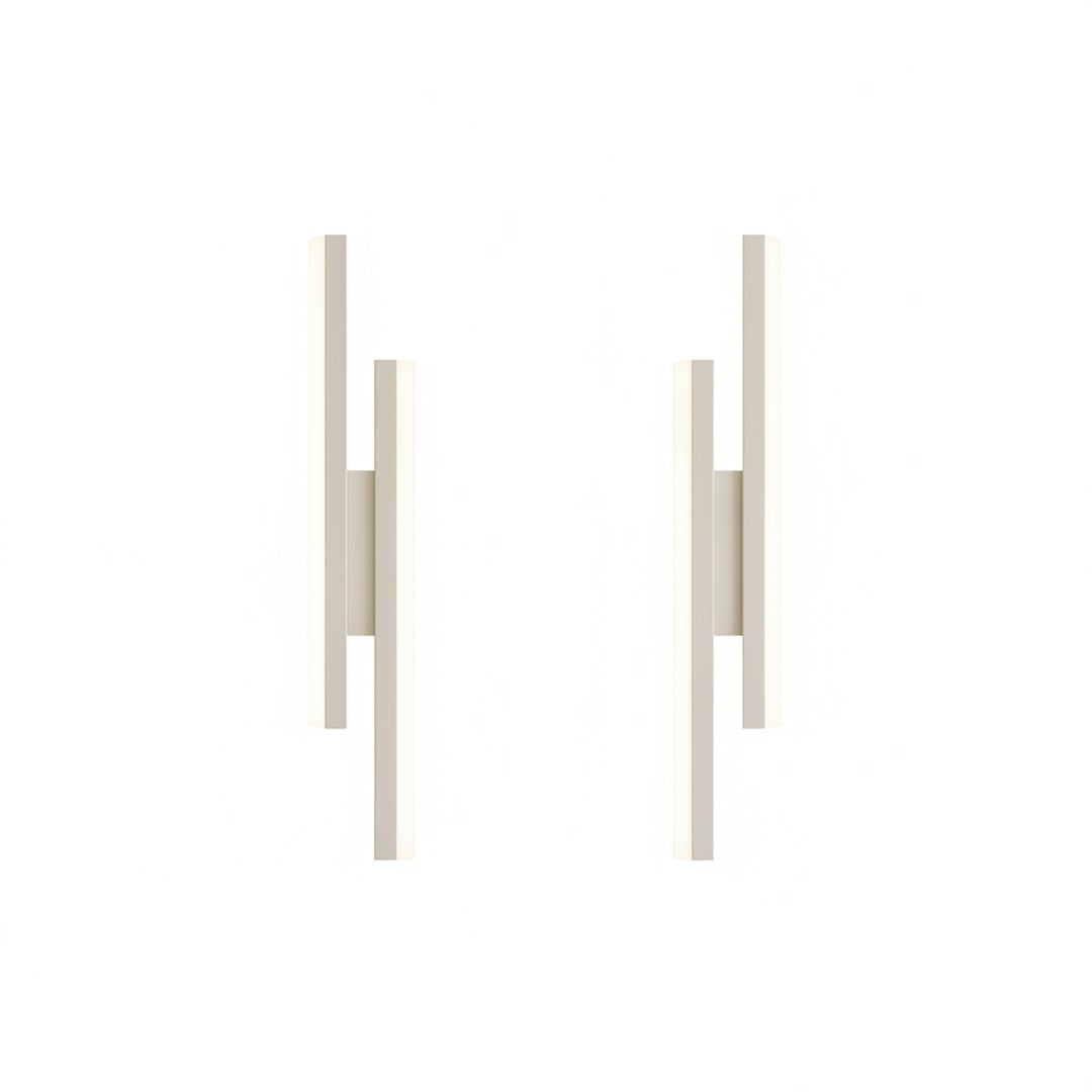 Minimalist Double Bar Wall Light, Colour Adjustable LED