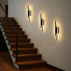 Minimalist Double Bar Wall Light, Colour Adjustable LED