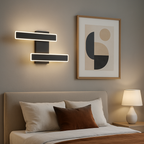 Minimalist Double Bar Wall Light, Colour Adjustable LED