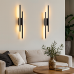 Minimalist Double Bar Wall Light, Colour Adjustable LED