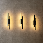 Minimalist Double Bar Wall Light, Colour Adjustable LED
