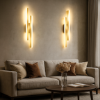 Minimalist Double Bar Wall Light, Colour Adjustable LED