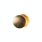 Rotating Moon Disc Wall Light with Warm White LED