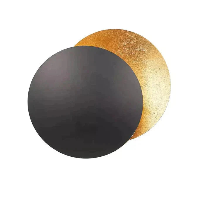 Rotating Moon Disc Wall Light with Warm White LED