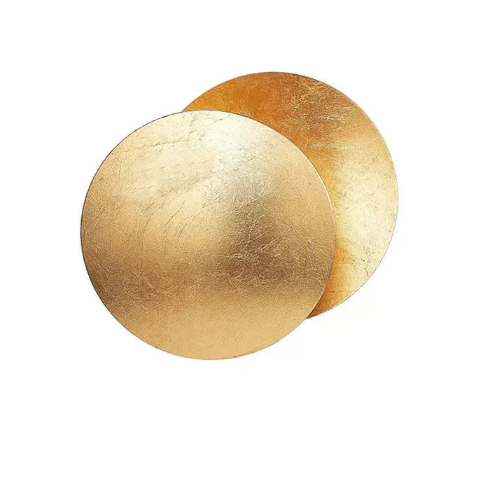 Rotating Moon Disc Wall Light with Warm White LED