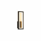Rectangular Frame Wall Light with Integrated LED