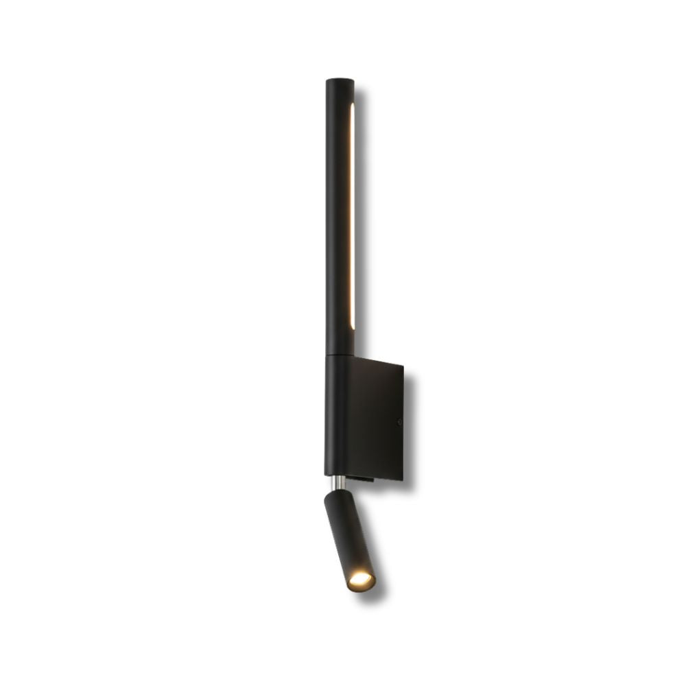 Modern LED Wall Light with Reading Lamp and Adjustable Light Colour