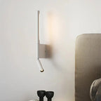 Modern LED Wall Light with Reading Lamp and Adjustable Light Colour