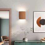 Fluted Wall Light with Warm White Up and Down Glow