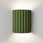 Fluted Wall Light with Warm White Up and Down Glow