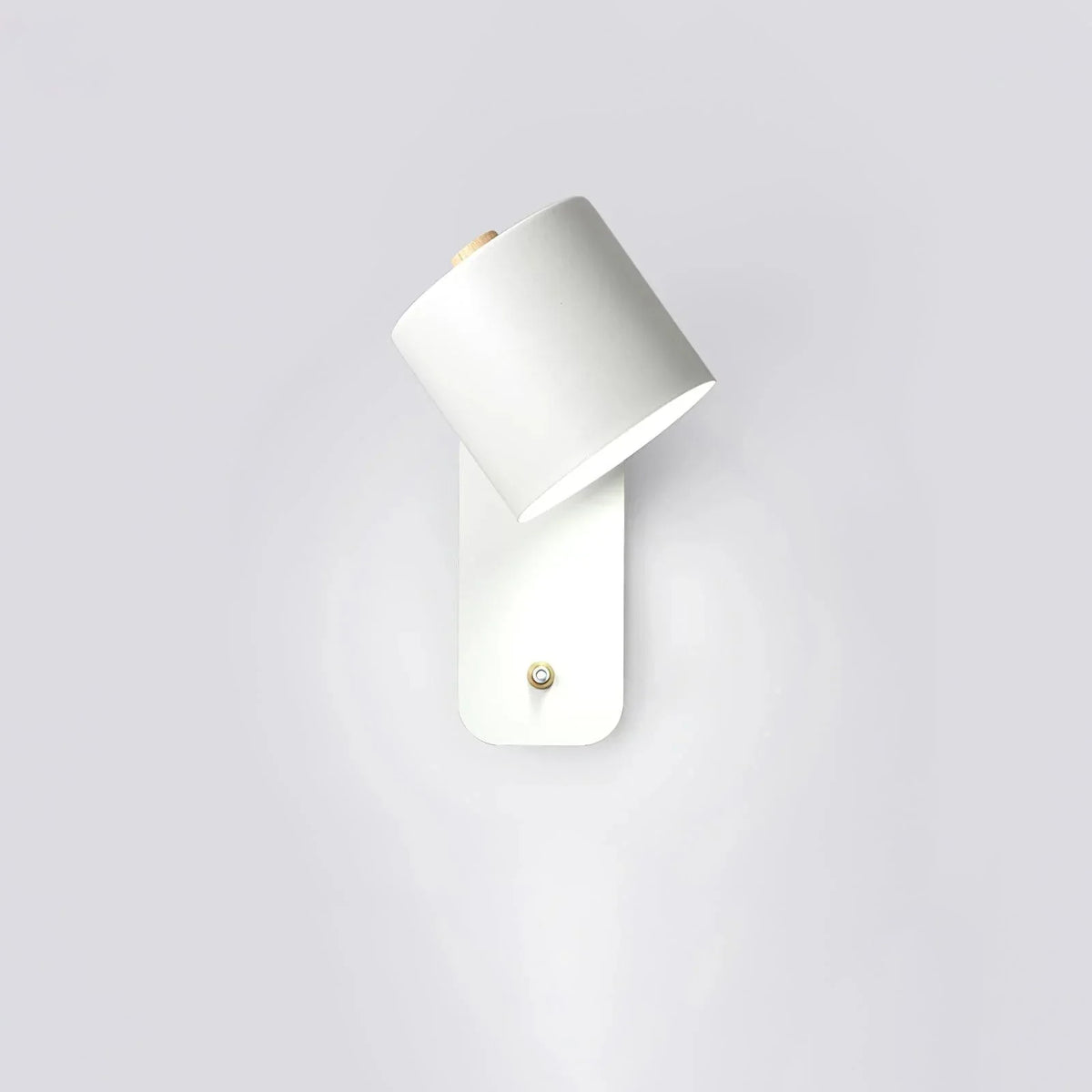 Scandi Plug-In Wall Light with Adjustable Head and Switch