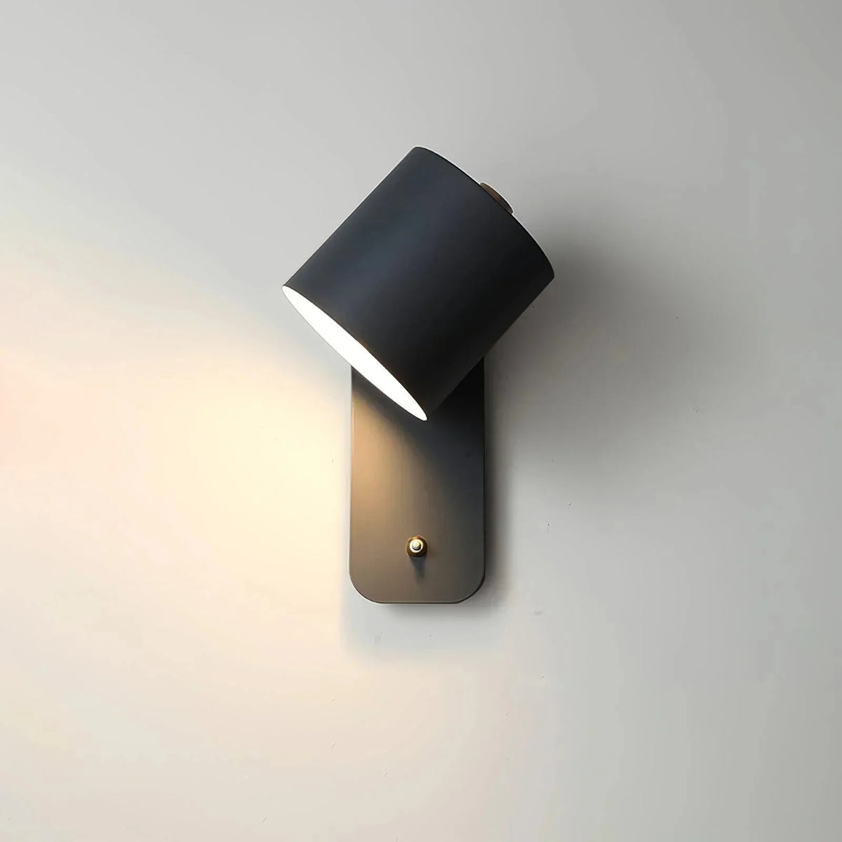 Scandi Plug-In Wall Light with Adjustable Head and Switch