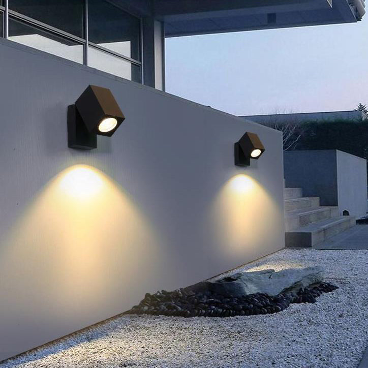 Industrial Outdoor LED Wall Light with 90 Degree Tilt, 5W