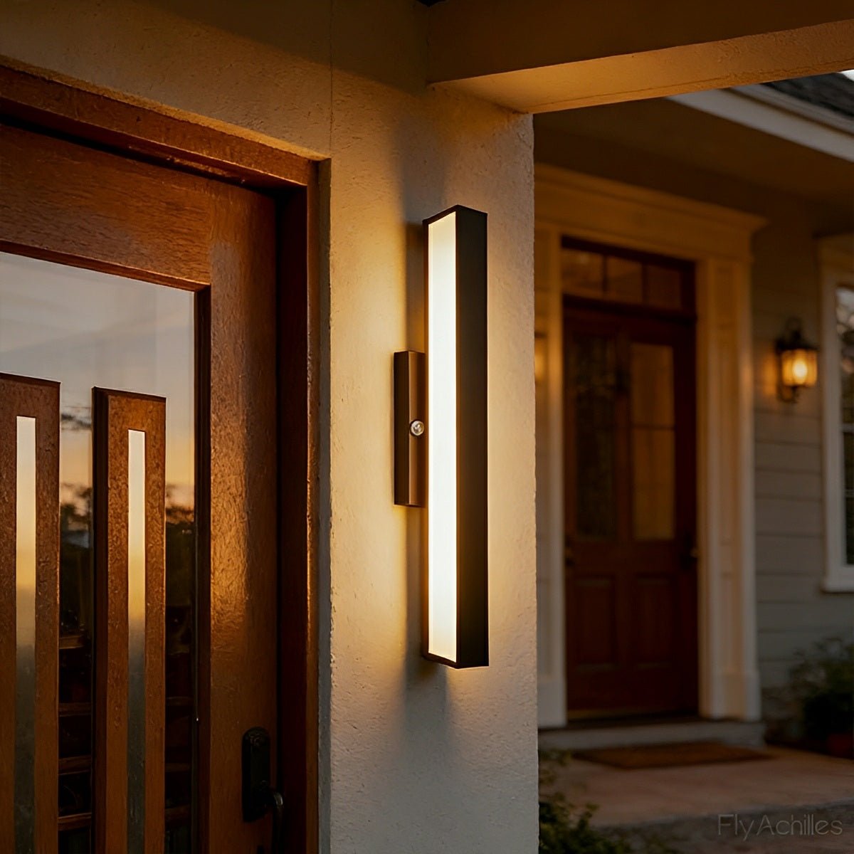 Outdoor LED Wall Light with Motion Sensor, IP65, 32 to 80 cm