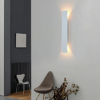 Up and Down Outdoor Wall Light with Integrated Warm LED