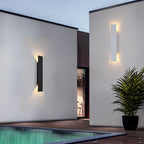 Up and Down Outdoor Wall Light with Integrated Warm LED