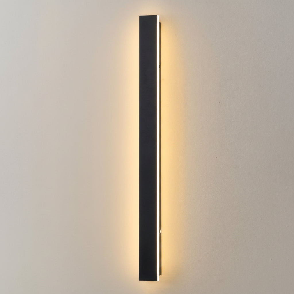 Linear LED Outdoor Wall Light, Six Lengths and Three Styles