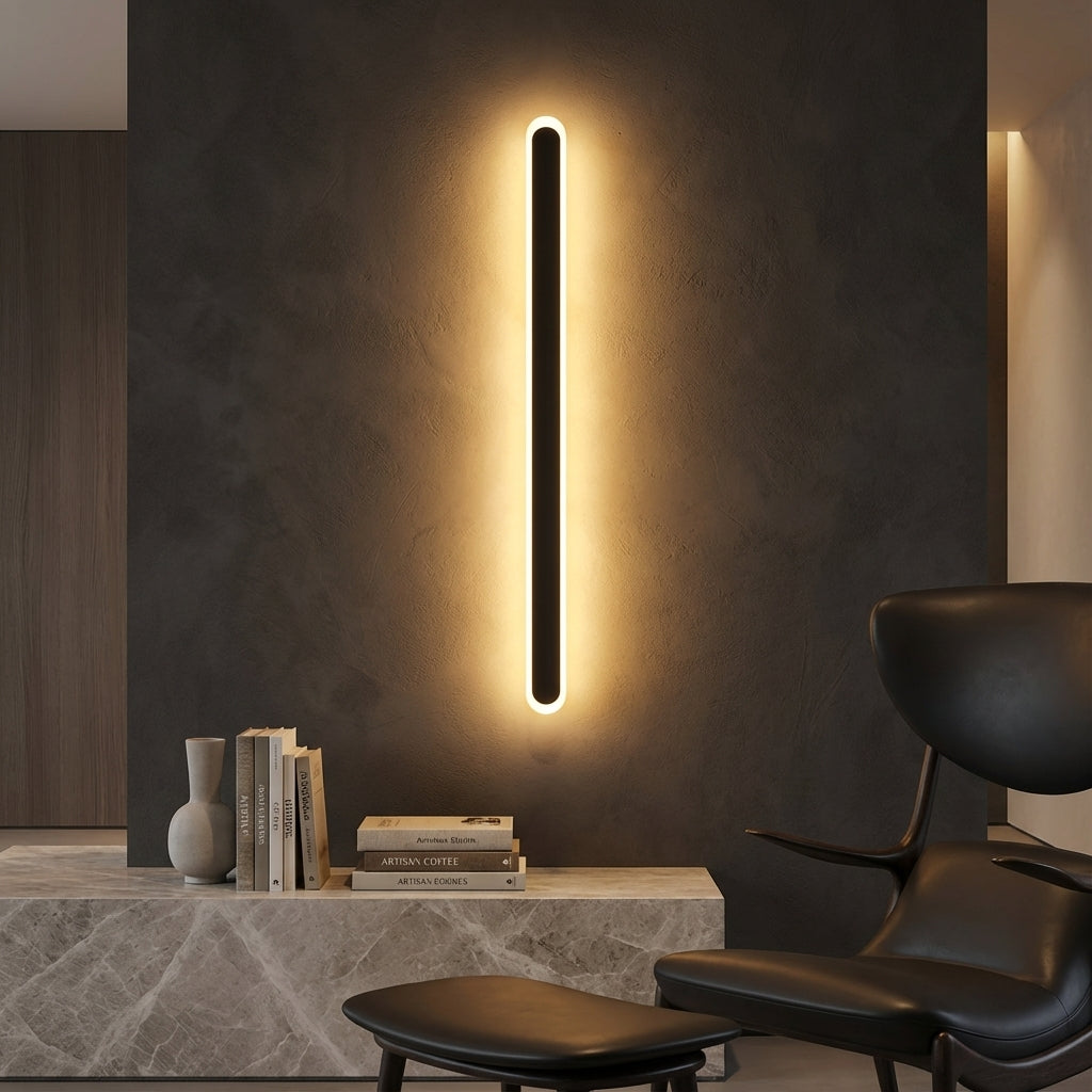 Dimmable Outdoor LED Wall Light, IP65, 40-80cm