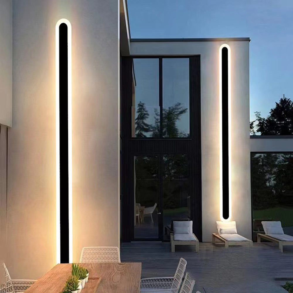 Dimmable Outdoor LED Wall Light, IP65, 40-80cm