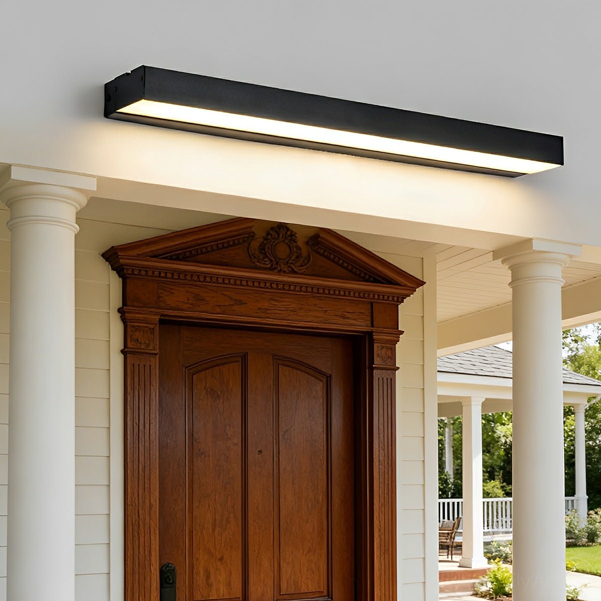Minimalist Outdoor LED Wall Light, IP65, 20 to 80 cm